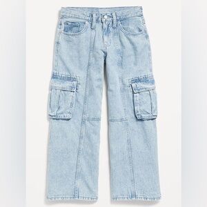 Old Navy Light Blue Kids Cargo Jeans